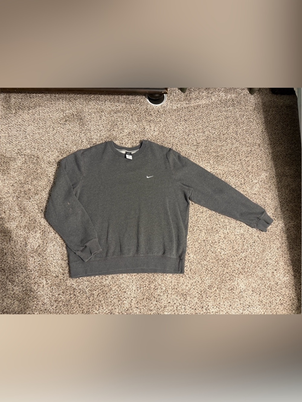 Nike Gray Crewneck Sweatshirt Size Large